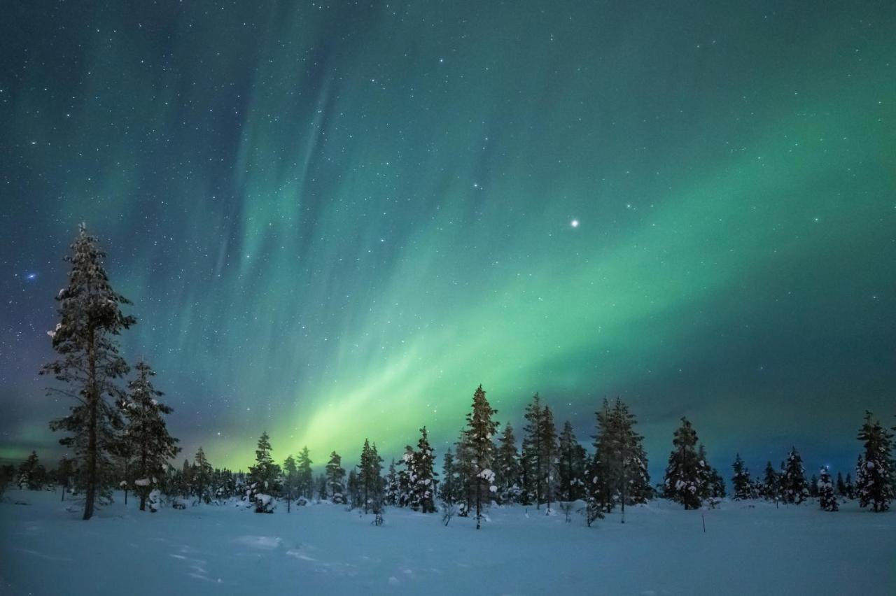 萨利色尔卡Arctic Sky Lapland别墅 外观 照片